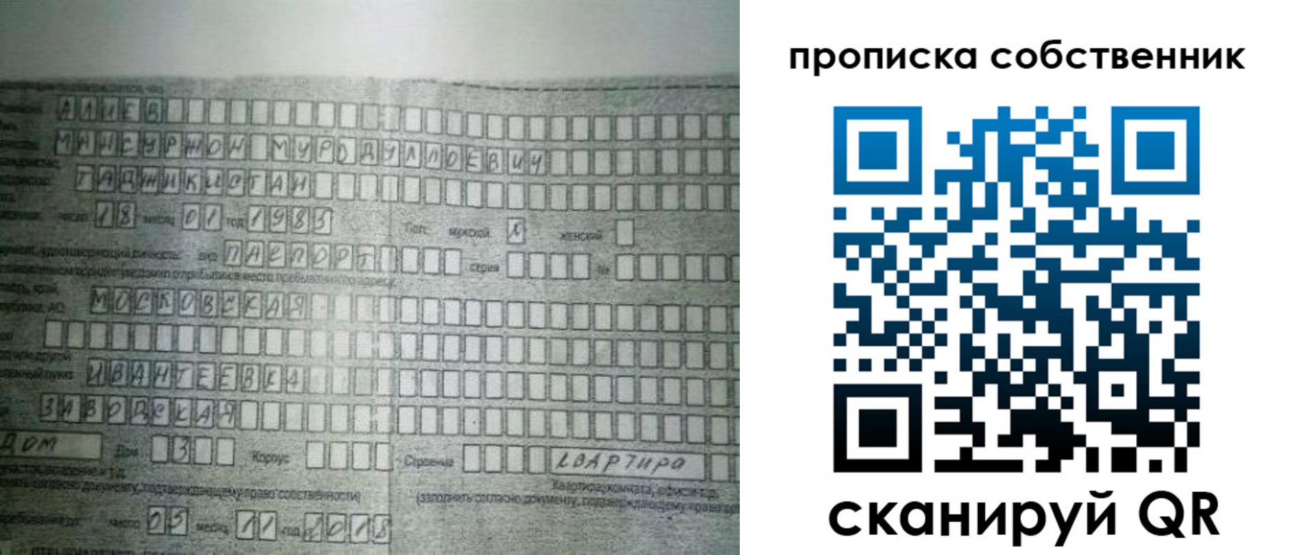 прописка в Микуни